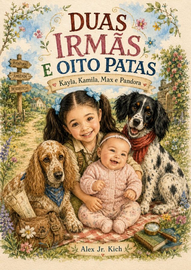 Capa de Duas Irmãs e Oito Patas