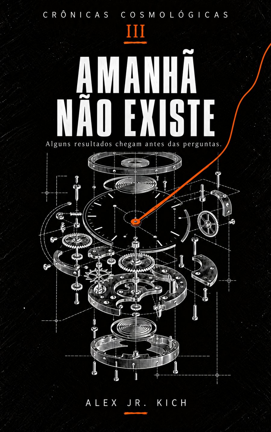 Capa de AMANHÃ NÃO EXISTE