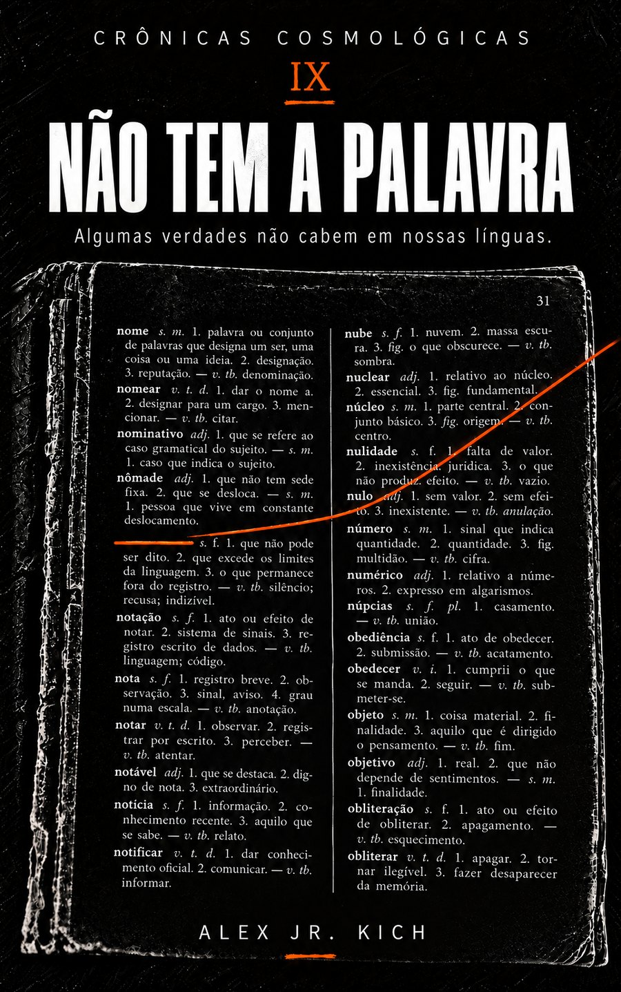 Capa de NÃO TEM A PALAVRA
